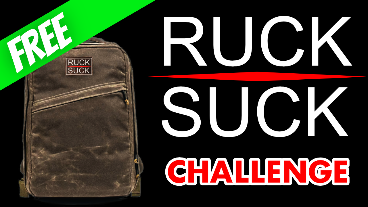 Ruck Suck Challenge - Ein GoRuck-Rucksack